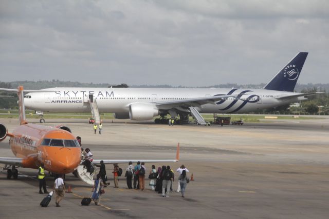 Αναγκαστική προσγείωση αεροσκάφους της Air France στην Κένυα
