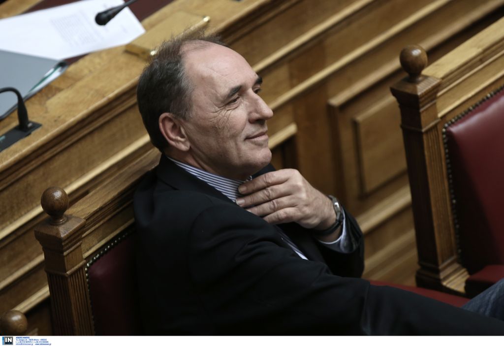 «Δεν θα κινδυνεύσει η κυβερνητική πλειοψηφία με την ψήφιση στη Βουλή του ασφαλιστικού», λέει ο Σταθάκης