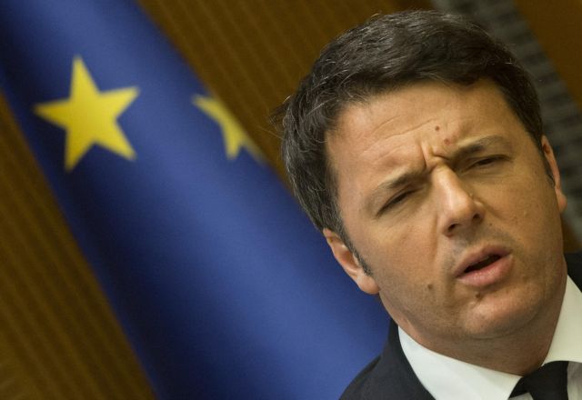 Ρέντσι κατά Βρυξελλών: «H Ιταλία δεν είναι τηλεκατευθυνόμενη»