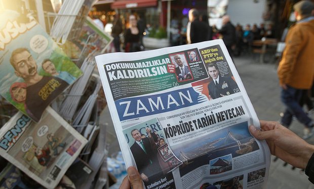 Κυκλοφόρησε η φιλοκυβερνητική Ζαμάν με… εκδότη τον Ερντογάν