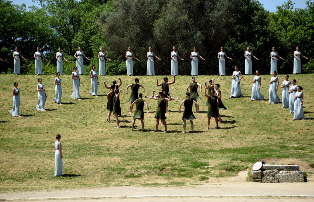 Υπεγράφη στην Αρχαία Ολυμπία η συμβολική διακήρυξη της ολυμπιακής εκεχειρίας