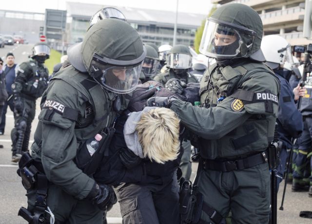 Γερμανία: Συλλήψεις 400 διαδηλωτών στην Στουτγκάρδη