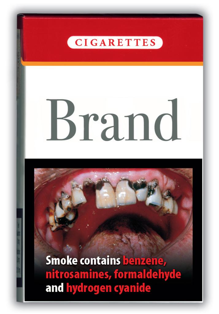 Με αποκρουστικές εικόνες για τις συνέπειες του καπνίσματος τα νέα πακέτα τσιγάρων