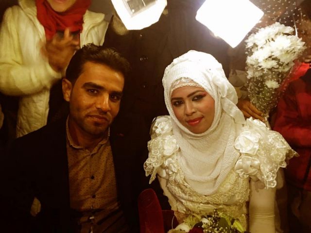 Γάμος Σύρων προσφύγων στην Ειδομένη
