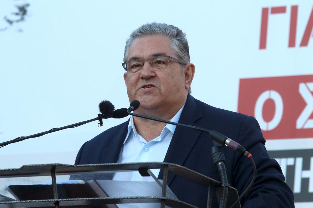«Η κυβέρνηση δίνει ρεσιτάλ υποκρισίας» δήλωσε ο Κουτσούμπας