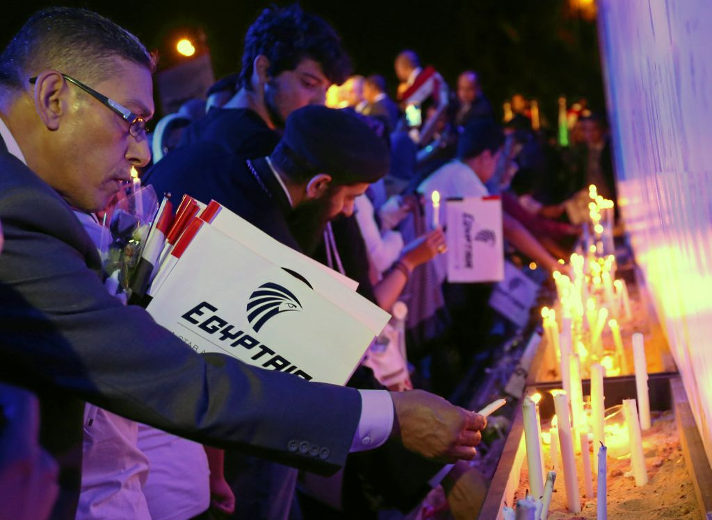 Συγκέντρωση στο Κάιρο στη μνήμη των θυμάτων της πτήσης της EgyptAir