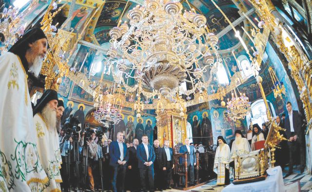 Ο Πούτιν στο Αγιον Ορος: Ενας σταρ στην αίθουσα του θρόνου