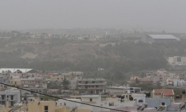 Ηράκλειο: Επανέρχεται το επόμενο διήμερο στην Κρήτη η αφρικανική σκόνη