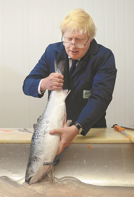 Ο Μπόρις μαγειρεύει εγγλέζικο μουσακά