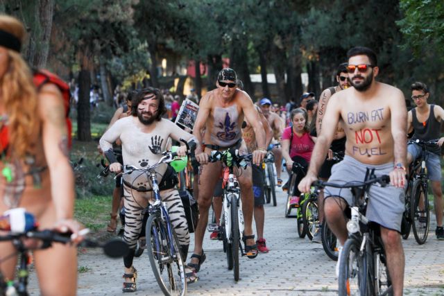 Γυμνή Ποδηλατοδρομία στην Θεσσαλονίκη για ανθρώπινες πόλεις
