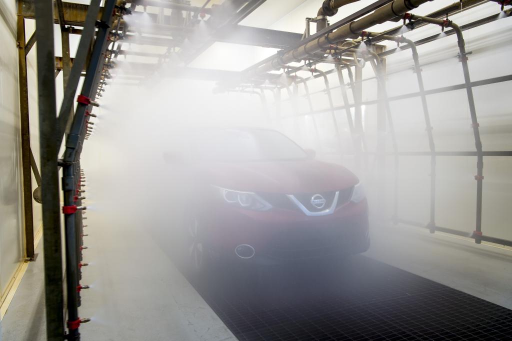 Nissan: Το τεστ στεγανότητας στο νέο Qashqai