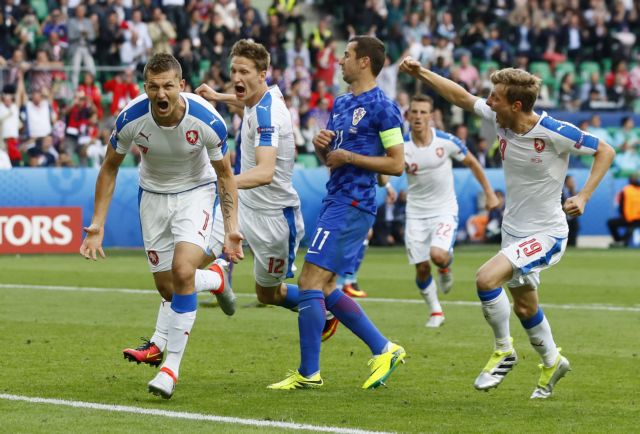 Euro 2016:  Επεισοδιακή ανατροπή για την Τσεχία, ισοφάρισε στο 93′ την Κροατία