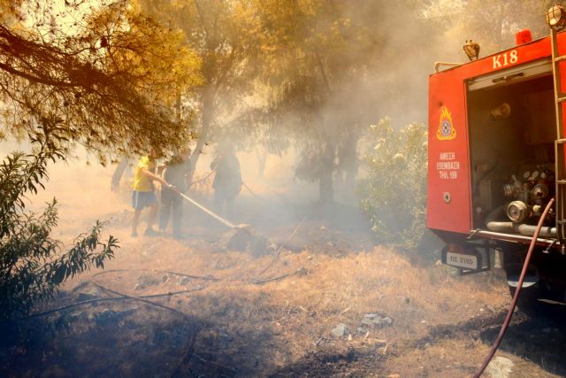 Χίος: Μάχη με τη μεγάλη φωτιά στα Μαστιχοχώρια