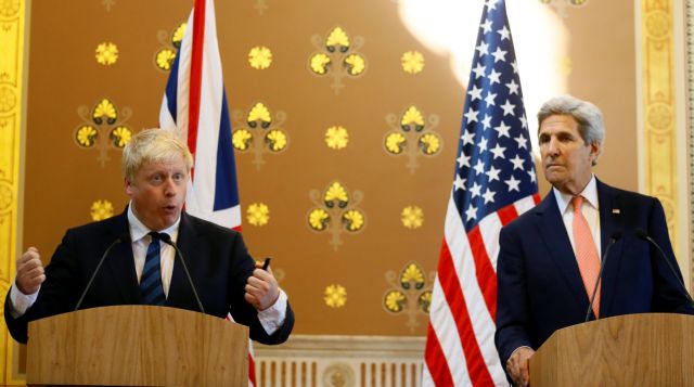 Κέρι: Αδύνατη μια εμπορική συμφωνία με το Λονδίνο πριν από το Brexit