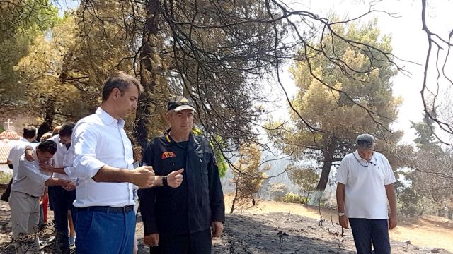 Μητσοτάκης: Να στηρίξουμε τη βόρεια Εύβοια που επλήγη από τις πυρκαγιές