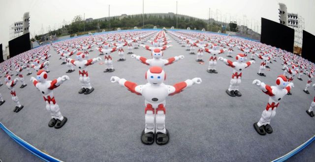 Ο χορός των χιλίων ρομπότ