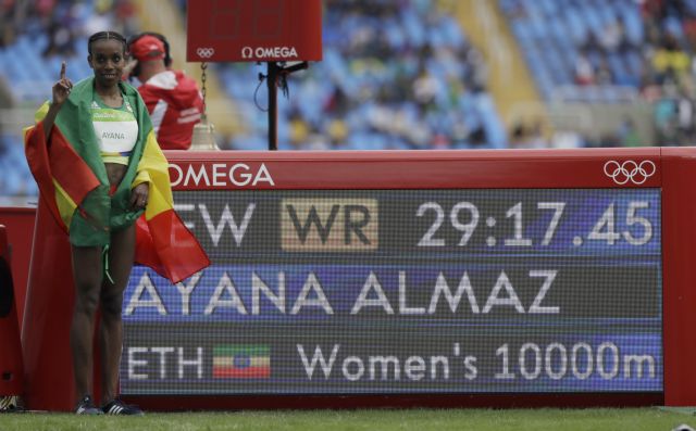 10χλμ γυναικών: Παγκόσμιο ρεκόρ η Αγιάνα, πανελλήνιο η Παππά