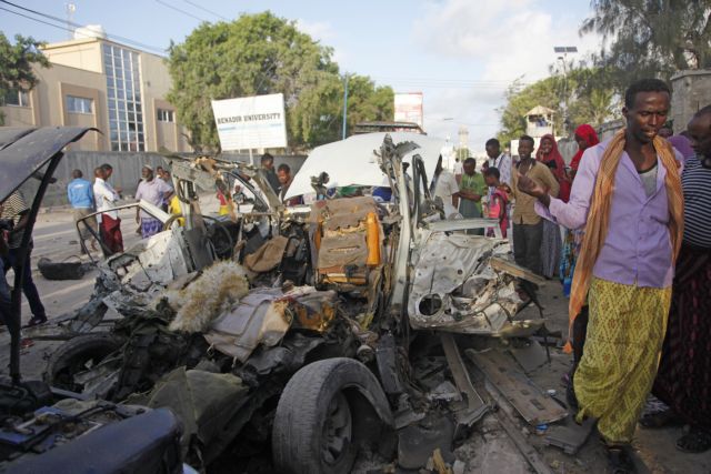 Σομαλία: Πέντε νεκροί από έκρηξη παγιδευμένου αυτοκινήτου