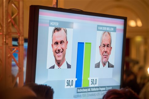 Διχασμένοι οι Αυστριακοί, βλέπουν τον ακροδεξιό υποψήφιο για πρόεδρο