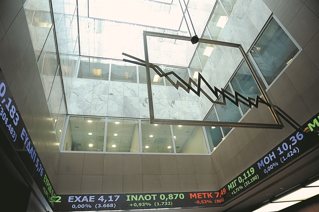 «Βαθύ κόκκινο» και χαμηλά 6μήνου στο Χρηματιστήριο Αθηνών