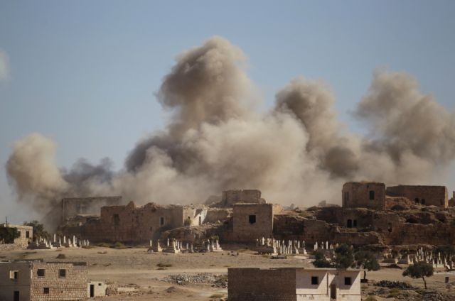 Νέοι αεροπορικοί βομβαρδισμοί στο Χαλέπι