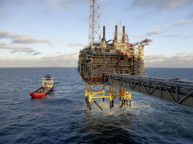 Διακοπή παραγωγής πετρελαίου σε πλατφόρμα στη Βόρεια Θάλασσα, εξαιτίας πυρκαγιάς
