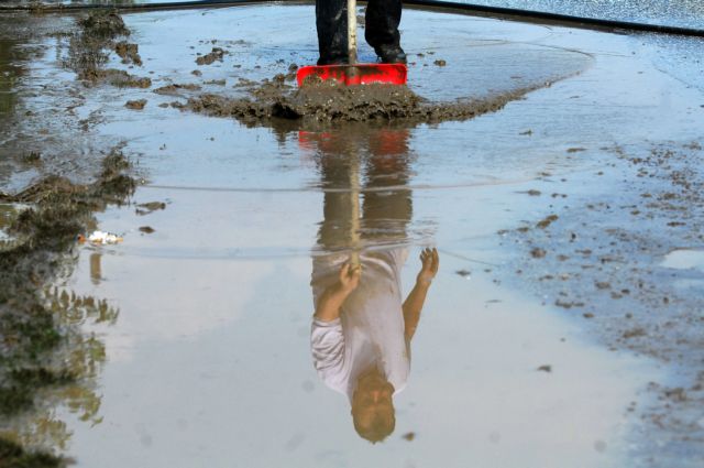 Κέρκυρα: Πλημμύρες από την σφοδρή κακοκαιρία, απεγκλωβίστηκαν δύο άτομα