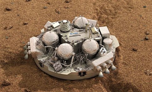 Χάθηκε η επικοινωνία με τη διαστημοσυσκευή «Σκιαπαρέλι» στον Αρη