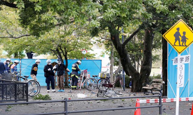 Ένας 72χρονος με οικογενειακά προβλήματα ευθύνεται για την έκρηξη σε πάρκο στην Ιαπωνία