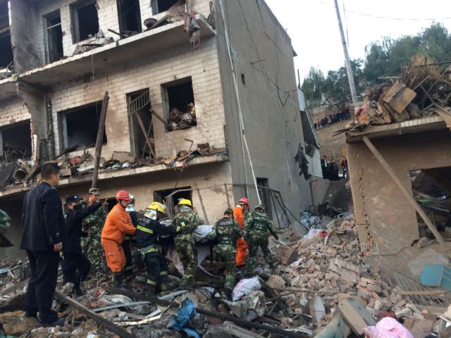 Εκρηξη με 14 νεκρούς και 147 οι τραυματίες στην Κίνα