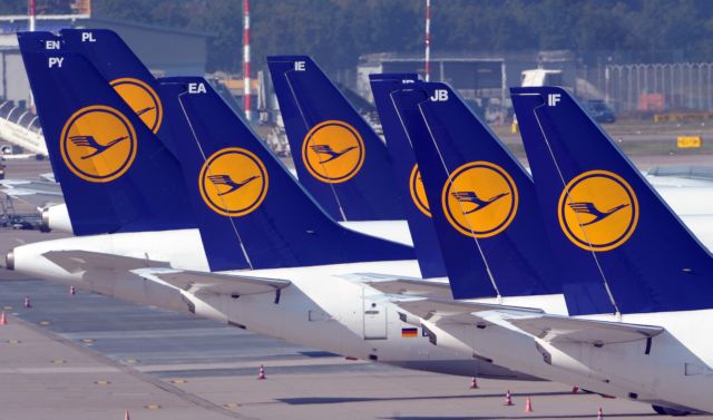 Lufthansa: Νέα απεργία την Πέμπτη θα επηρεάσει όλες τις πτήσεις