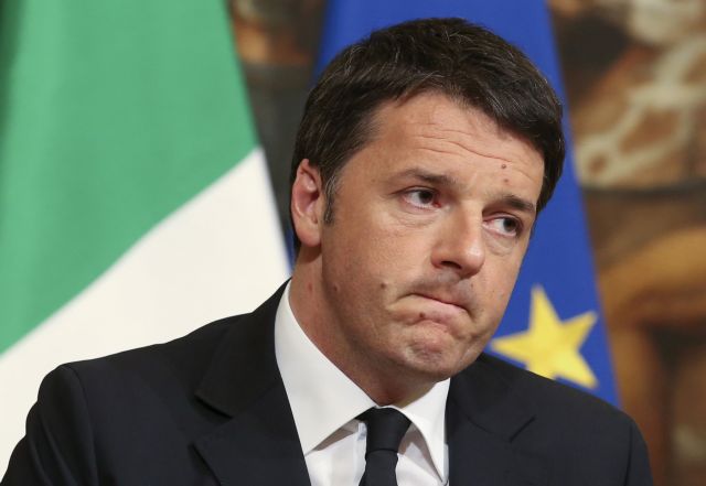 Ρέντσι: Οι ανατολικές χώρες δεν θα χτίζουν τείχη με τα χρήματα της Ιταλίας