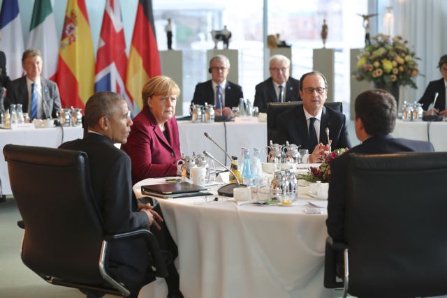 Οι ευρωπαίοι ηγέτες αποχαιρετούν τον Μπαράκ Ομπάμα