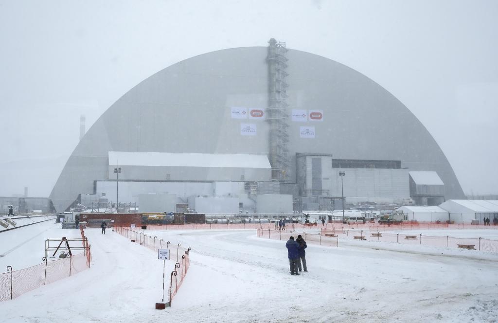 Ενταφιάστηκε ο αντιδραστήρας του Τσερνόμπιλ κάτω από μεταλλικό θόλο