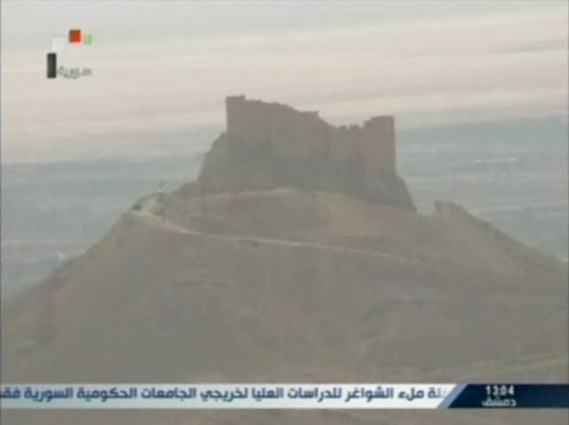 Το κάστρο της Παλμύρας έχουν καταλάβει μαχητές του Ισλαμικού Κράτους