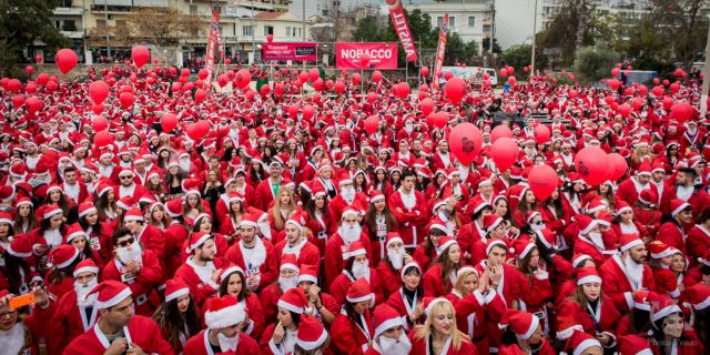 Αγιοι Βασίληδες με δρομικά παπούτσια!