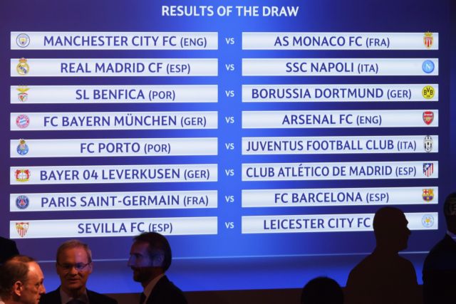 Τσάμπιονς Λιγκ: Παρί-Μπαρτσελόνα και Μπάγερν-Αρσεναλ στους 16