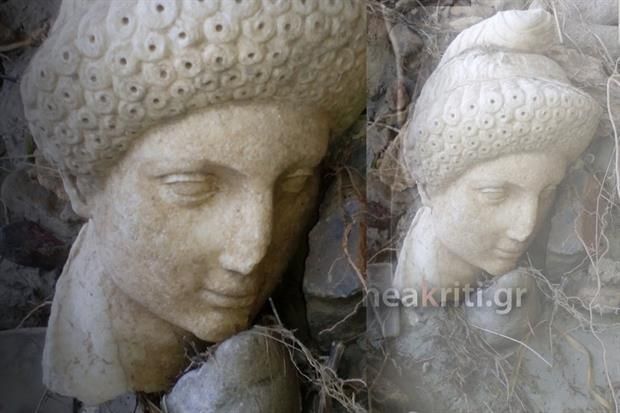 Αρχαιολογικό θησαυρό ξέθαψε η νεροποντή στην Κρήτη