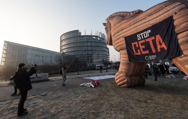 Πράσινο φως για τη CETA από το Ευρωκοινοβούλιο