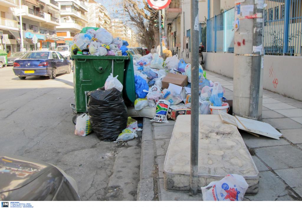 Προβλήματα με την αποκομιδή των σκουπιδιών στον δήμο Θεσσαλονίκης