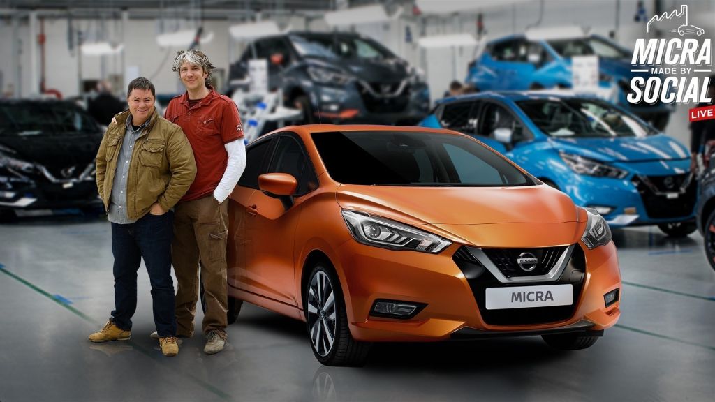 Nissan:Οι φίλοι διαμορφώνουν το νέο Micra στην γραμμή παραγωγής