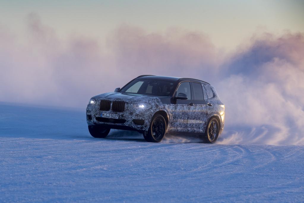 BMW X3: Σκληρές δοκιμές επί πάγου!