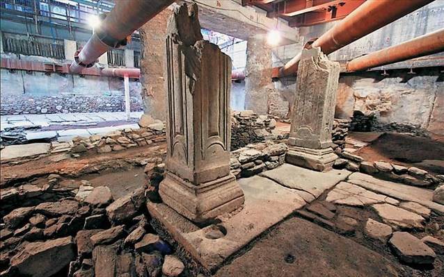 Αυτοψία στις αρχαιότητες που βρέθηκαν στο Μετρό Θεσσαλονίκης, αποφάσισε το ΚΑΣ