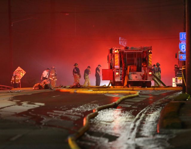 Ατλάντα: Τμήμα εθνικής λεωφόρου κατέρρευσε μετά από φωτιά