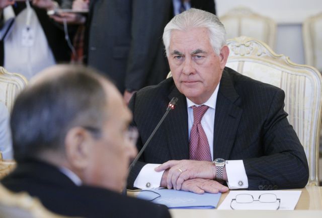 Σε τεταμένο κλίμα το τετ α τετ Τίλερσον – Λαβρόφ στη Μόσχα