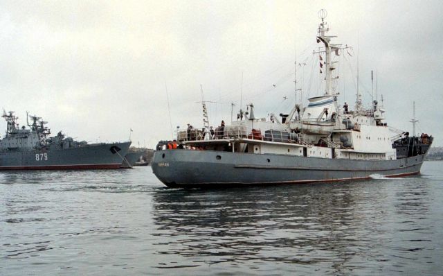 Ρωσικό ερευνητικό σκάφος συγκρούστηκε στη Μαύρη Θάλασσα