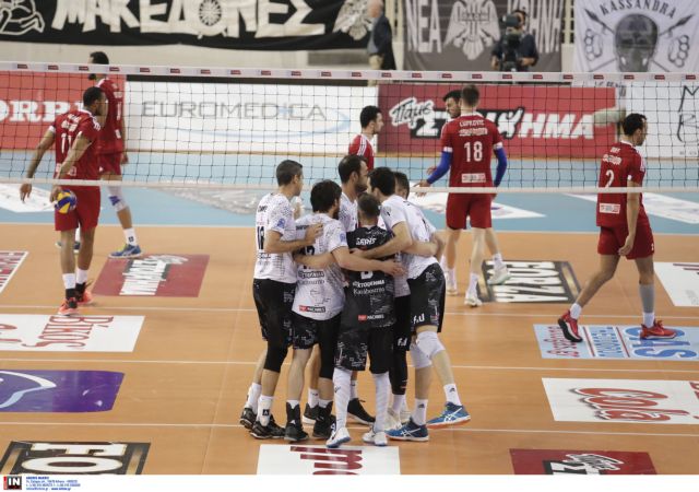 Βόλεϊ: Πρώτη νίκη του ΠΑΟΚ κόντρα στον Ολυμπιακό και 1-1 οι τελικοί