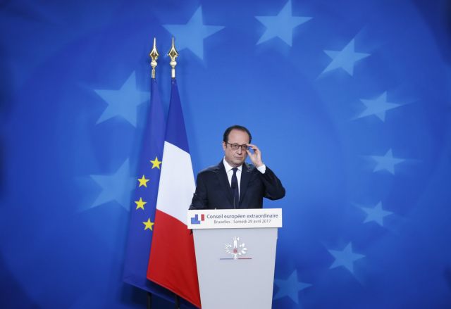 Ολάντ: Η Λεπέν θα βγάλει τη Γαλλία από την ΕΕ