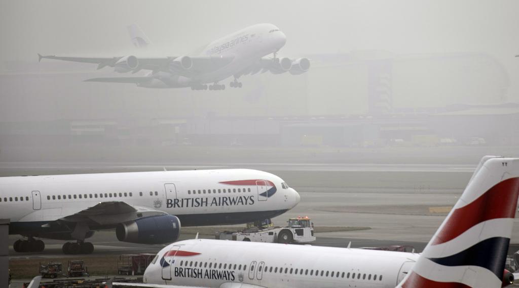H British Airways ακύρωσε όλες τις πτήσεις από Χίθροου και Γκάτγουικ