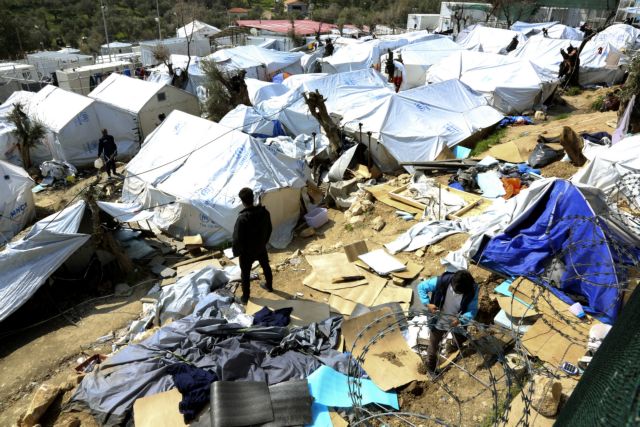 Μυτιλήνη: Μικροεπεισόδια στον καταυλισμό προσφύγων στη Μόρια